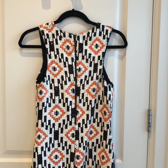 Never worn!! Sequin shift dress. Fully lined. Revolve. - Picture 3 of 4